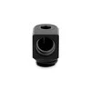 Ek Water Blocks Ek Vanduo Blocks EK Vanduo Blocks EK-Torque Micro Adapteris 90 Degree G1/4 Inch Male to G1/4 Inch Female – Rotatable, Juodas