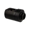 Ek Water Blocks Ek Vanduo Blocks EK Vanduo Blocks EK-Torque Adapteris 90 Degree G1/4 inch Male to G1/4 inch Female – Rotatable, Juodas
