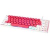 GAMIAC TKL69G SF Klaviatūra žaidimams, Kailh Raudona - baltas/red