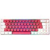 GAMIAC TKL69G SF Klaviatūra žaidimams, Kailh Raudona - baltas/red