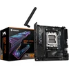 Pagrindinė plokštė Gigabyte B850I AORUS PRO | Procesorių šeima AMD | Procesoriaus lizdas AM5 | DDR5 | Palaikomos standžiojo disko sąsajos SATA, M.2 | SATA jungčių skaičius 2