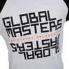 Global Masters T-Shirt GM Text - baltas (L)
