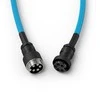 Glorious Coiled Cable susuktas klaviatūros laidas Electric Mėlyna, USB-C į USB-A – 1,37m, žydros spalvos