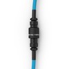 Glorious Coiled Cable susuktas klaviatūros laidas Electric Mėlyna, USB-C į USB-A – 1,37m, žydros spalvos