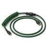 Glorious Coiled Cable susuktas klaviatūros laidas Forest Žalias, USB-C į USB-A – 1,37m, žalios spalvos