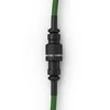 Glorious Coiled Cable susuktas klaviatūros laidas Forest Žalias, USB-C į USB-A – 1,37m, žalios spalvos