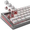 Klaviatūra Glorious Fox Ultralight Switches, mechaniniai, 5-Pin, linear, MX-Stem, 30g – sutepti lubrikantu, 110 vnt