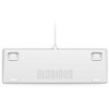 Glorious GMMK 2 Full-Size Klaviatūra - Fox switches, NO-išdėstymas, baltas