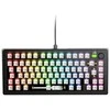Glorious GMMK 3 75 % Custom žaidimų klaviatūra – Barebone, ISO išdėstymas, juodos spalvos