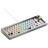 Glorious GMMK 3 Pro 65% Custom žaidimų klaviatūra – Barebone, ANSI išdėstymas, sidabro spalvos