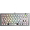Klaviatūra do gier Glorious GMMK 3 Pro 75% Custom Gaming-Klaviatūra - Barebone, ANSI-išdėstymas, sidabrinė