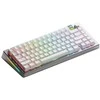 „Glorious GMMK 3 Pro Wireless“ 75 % pritaikyta žaidimų klaviatūra – iš anksto surinkta, ANSI (JAV), „Fox Switches“, sidabrinis