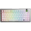 Glorious Gaming GMMK 3 PRO 75% Gamyklinė Klaviatūra USB + RF Bevielis + Bluetooth QWERTY JAV Anglų Sidabrinė