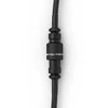 Klaviatūra Glorious GMMK Coiled Cable susuktas klaviatūros laidas Phantom Juodas, USB-C į USB-A – juodos spalvos