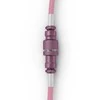 Klaviatūra Glorious GMMK Coiled Cable susuktas klaviatūros laidas Pixel Rožinė, USB-C į USB-A – rožinės spalvos