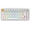 Glorious GMMK Pro Gaming-klaviatūra, 75% - baltas, ISO, Pre-Built