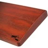 Klaviatūra Glorious klaviatūros riešo atrama, Compact, Wood – raudonos ir rudos spalvos