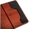 Klaviatūra Glorious klaviatūros riešo atrama, Compact, Wood – raudonos ir rudos spalvos