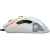 Glorious Model D Gaming-Pelė - baltas, glossy + Grip Tape - juodas