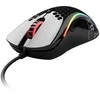 Glorious Model D Gaming-Pelė - juodas, glossy + Mauspad - XL