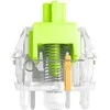 Klaviatūra Glorious Raptor Standard Switch, mechaniniai, 5-Pin, clicky, MX-Stem, 55g – sutepti lubrikantu, 36 vnt