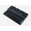 Klaviatūra Glorious Stealth paminkštinta klaviatūros riešų atrama Slim 17mm - Tenkeyless 36x10cm
