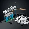 „Graugear M.2 NVMe SSD“ šilumos vamzdžių aušintuvas su dangteliu, skirtas „PlayStation 5“