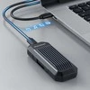 Graugear „Graugaer“ pilkas išorinis korpusas M.2 NVMe SSD, USB-A ir USB-C kabeliams