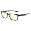 GUNNAR Optiks Cruz Kids Dideli kompiuterio akiniai vaikams nuo 8-12 metų - Gintaro spalvos objektyvas, tamsiai mėlynas