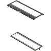 HAVN HS 420 Fan Brackets for 360 mm Radiators – juodos spalvos