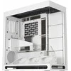 HAVN HS 420 VGPU PC-kompiuterio korpusas, Midi-Tower, E-ATX, Tempered Glass, PCIe 5.0 Riser Kabelis – baltos spalvos