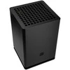 HGC Osmi 3.1 Aliuminio Mini-ITX kompiuterio korpusas – juodos spalvos