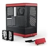 Hyte Y40 Midi Tower, Tempered Glass – juodos spalvos /raudonos spalvos