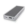 ICYBOX IB-1817Ma-C31 Icy Box Išorinis korpusas skirtas M.2 NVMe SSD, USB 3.1 Type-C, Sidabrinis