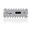 ICYBOX IB-1817Ma-C31 Icy Box Išorinis korpusas skirtas M.2 NVMe SSD, USB 3.1 Type-C, Sidabrinis