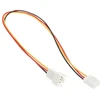 Inline Įmontuojamas 3 kontaktų maitinimo prailginimo kabelis, Ø 30 cm