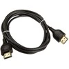 InLine 4K (UHD) Superslim HDMI laidas, juodas - 1,8m