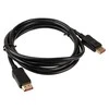 „InLine 8K“ (UHD-2) „DisplayPort“ kabelis, juodas - 2 m