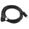 InLine 8K (UHD-2) DisplayPort laidas, kampuotas į kairę, juodas - 3m