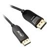 InLine Cable ® DisplayPort 1.4 AOC kabelis aktyvus, 8K4K, juodas, auksinis, 40 m