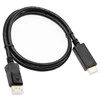 InLine DisplayPort į HDMI konverterio laidas, 4K/60Hz, juodas - 1m