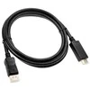 InLine DisplayPort į HDMI konverterio laidas, 4K/60Hz, juodas - 2m