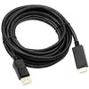 InLine DisplayPort į HDMI konverterio laidas, 4K/60Hz, juodas - 5m