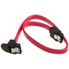 InLine SATA III (6Gb/s) cable angled, red – 0.3m