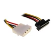 „InLine SATA“ maitinimo adapterio kabelis į 4 kontaktų „Molex“, pakreiptas į viršų