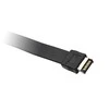 InLine lizdo laikiklis USB Type-C į USB 3.1 priekinį skydelį Key-A vidinis, 0,5 m