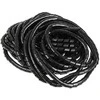 Spiralinė kabelio įvorė „InLine“, juoda - 10 mm x 10 m