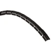 Spiralinė kabelio įvorė „InLine“, juoda - 10 mm x 10 m