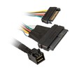 InLine U.2 prijungimo kabelis, SSD U.2 iki SFF-8643, SATA - 0,5 m