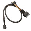 InLine U.2 prijungimo kabelis, SSD U.2 iki SFF-8643, SATA - 0,5 m
